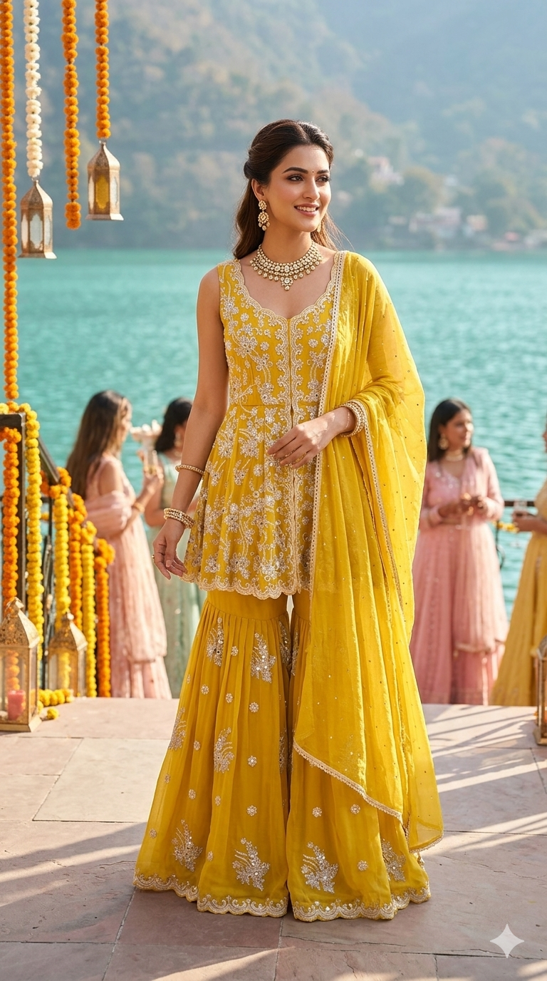Threadwork garara suit