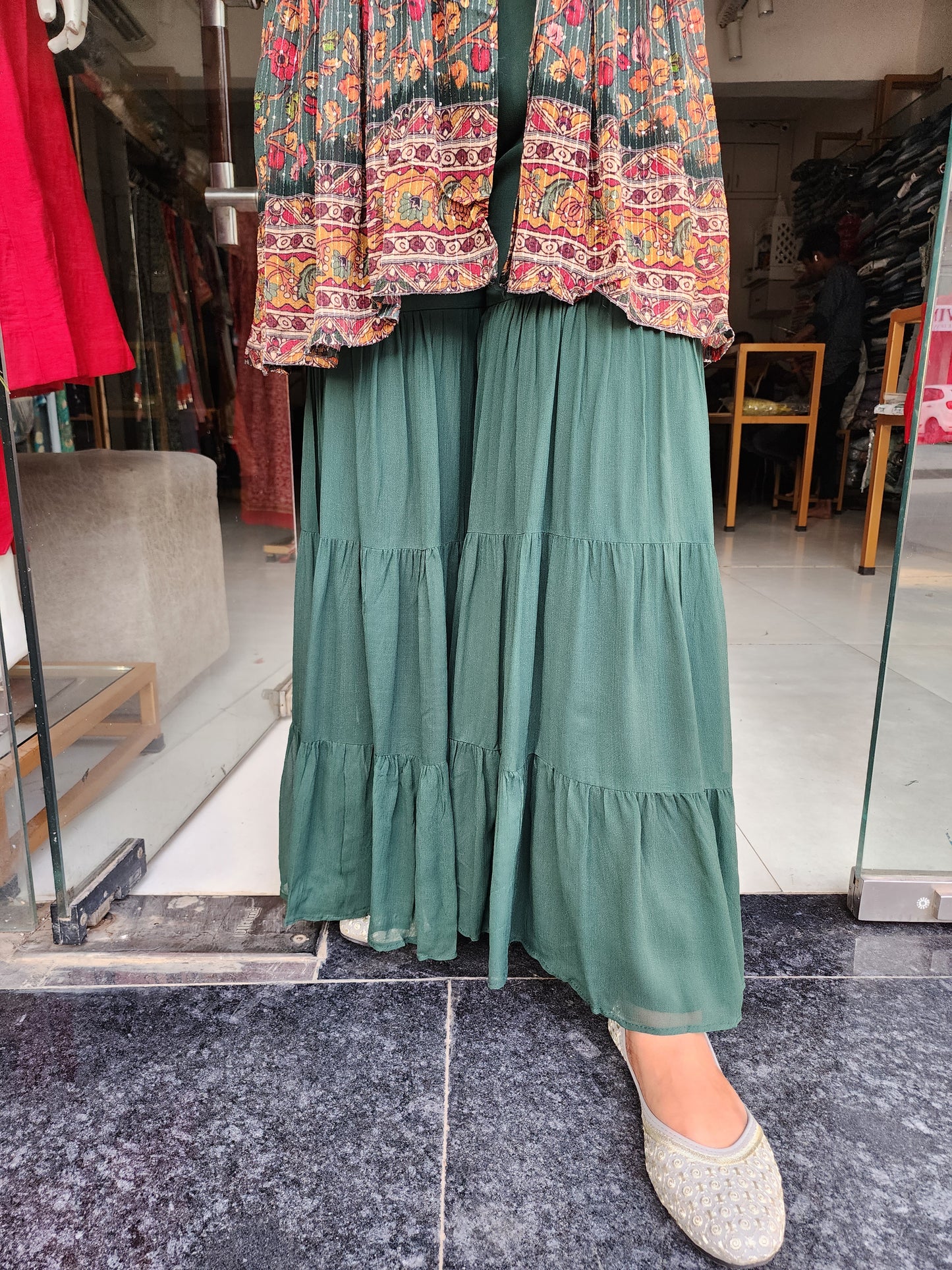 PRINTEX GREEN GARARA SUIT