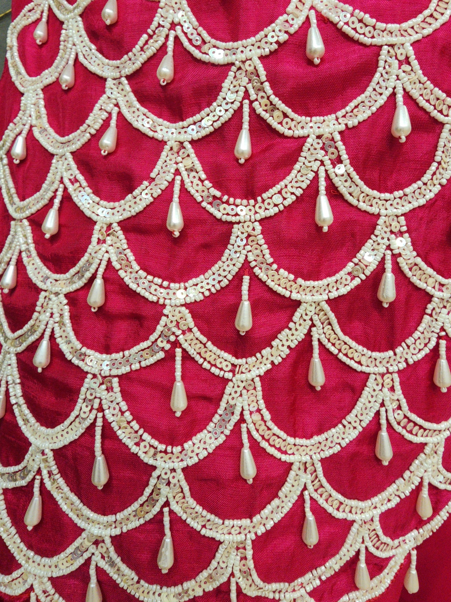 Pearl Pink 3pc Embroided co-ord set