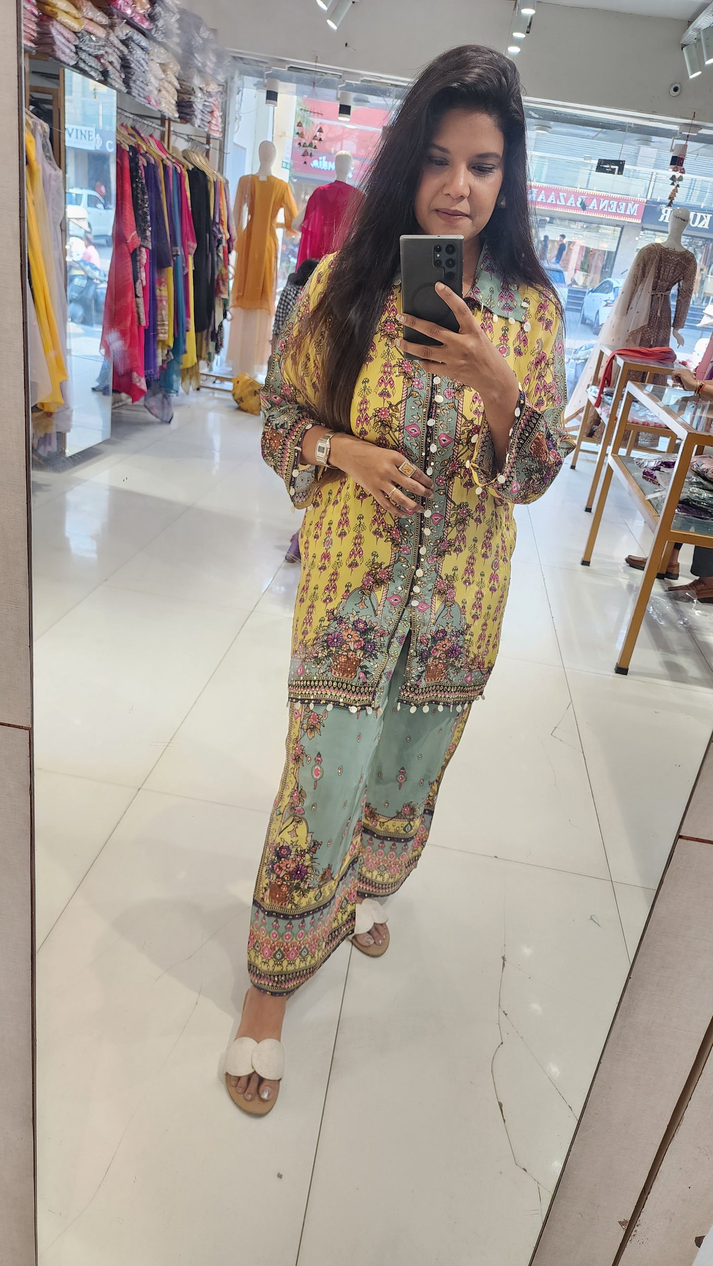 Keerat digital print co-ord set