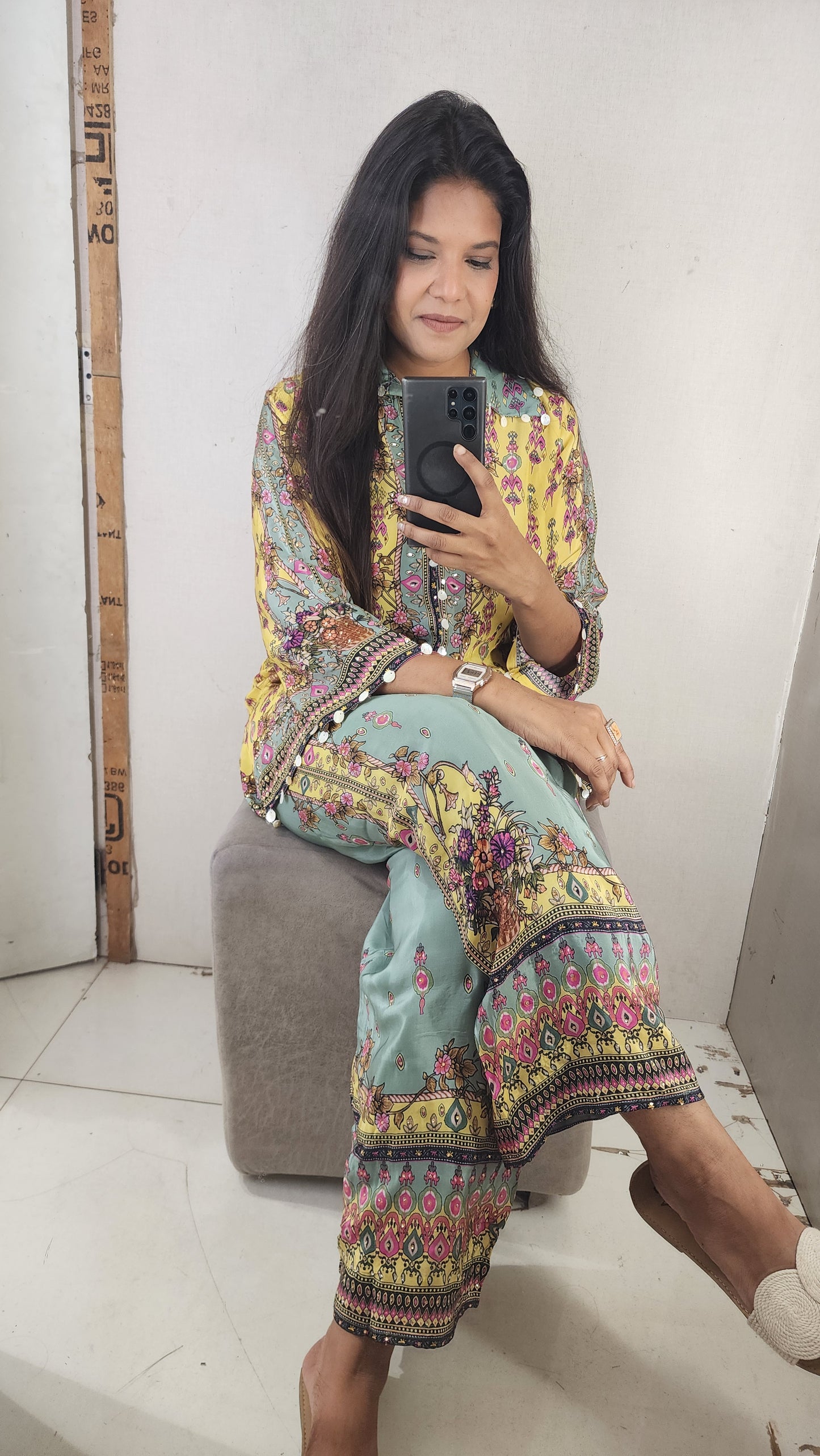 Keerat digital print co-ord set