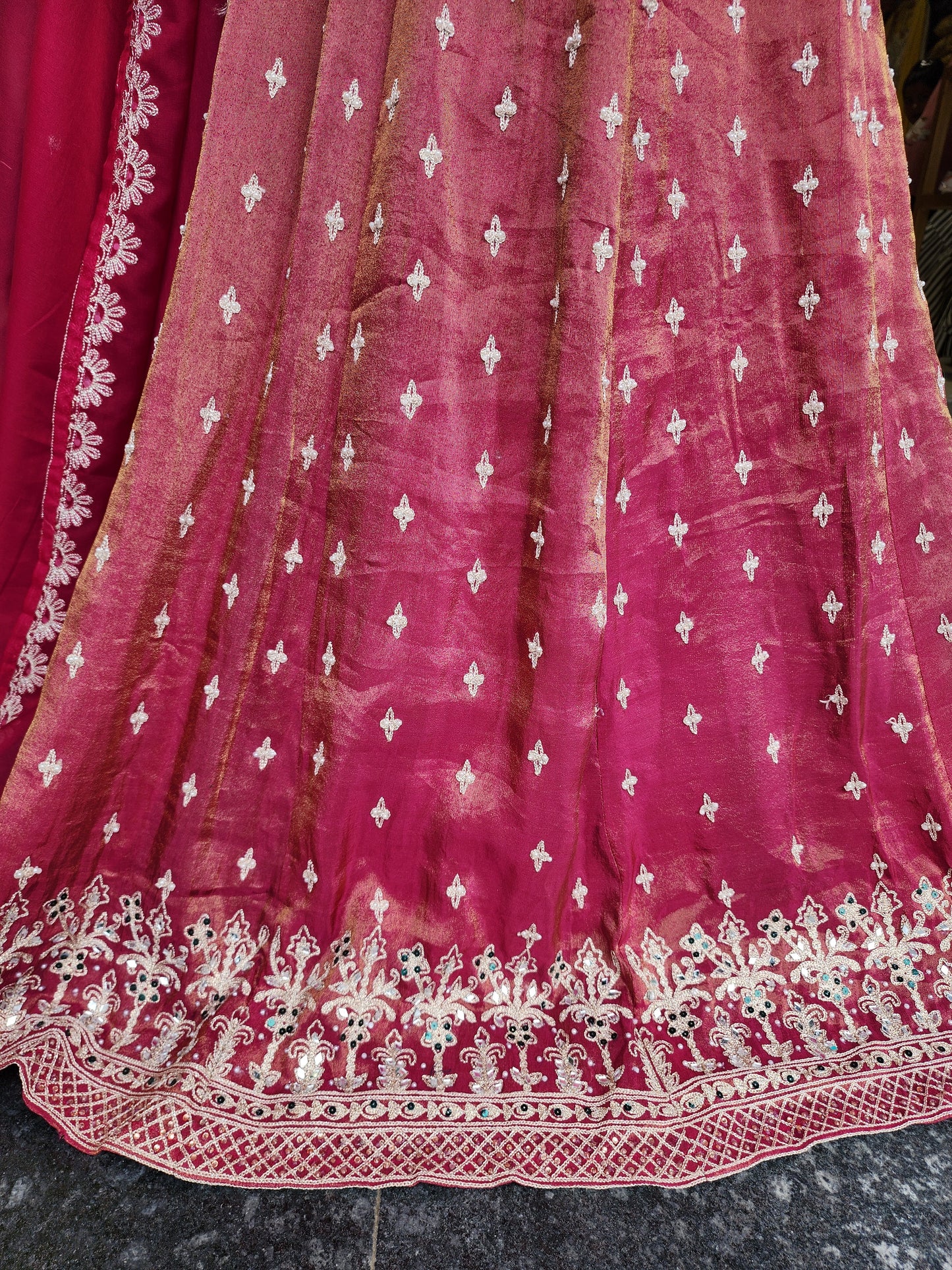 Jodha pink indowestern dress