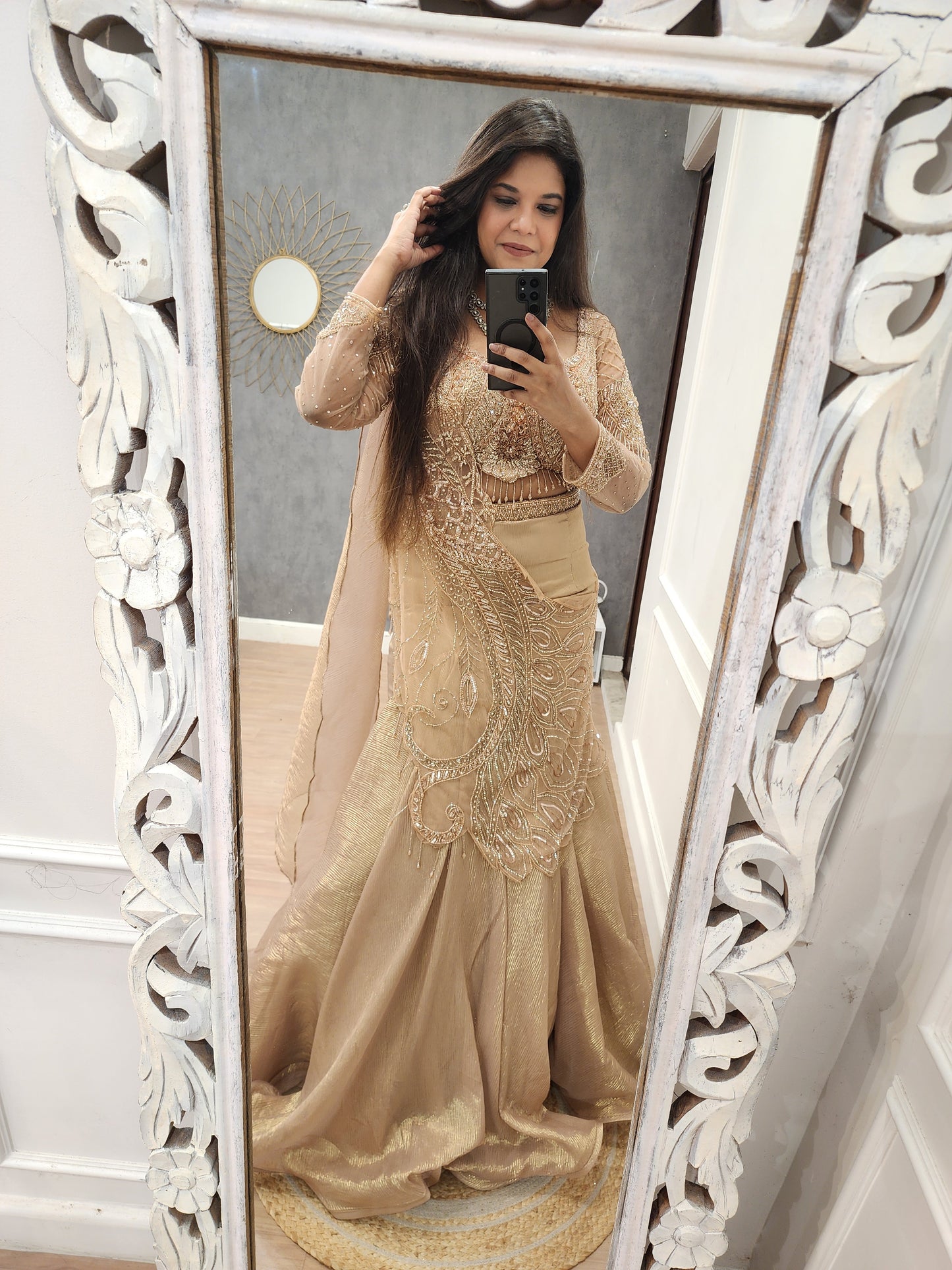 Nazakat fishcut lehenga
