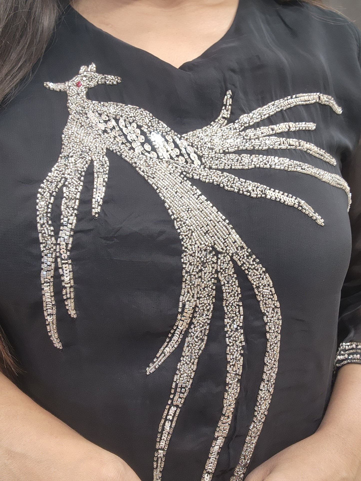 Black kingfisher co-ord set