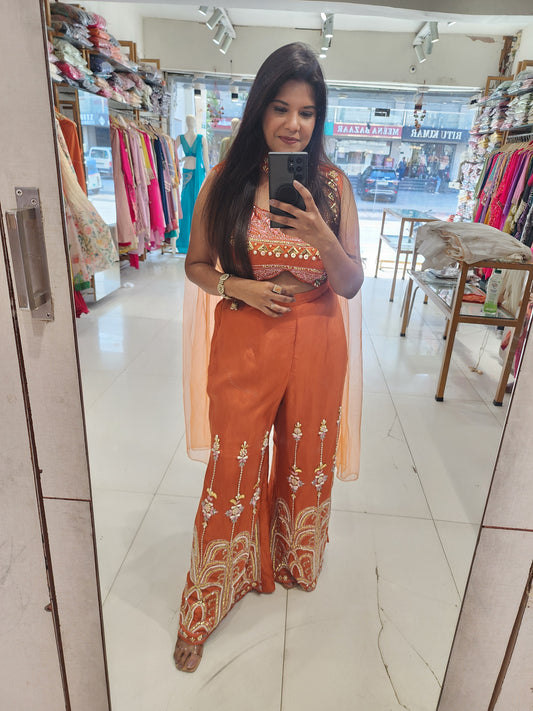 Rust orange co-ord set