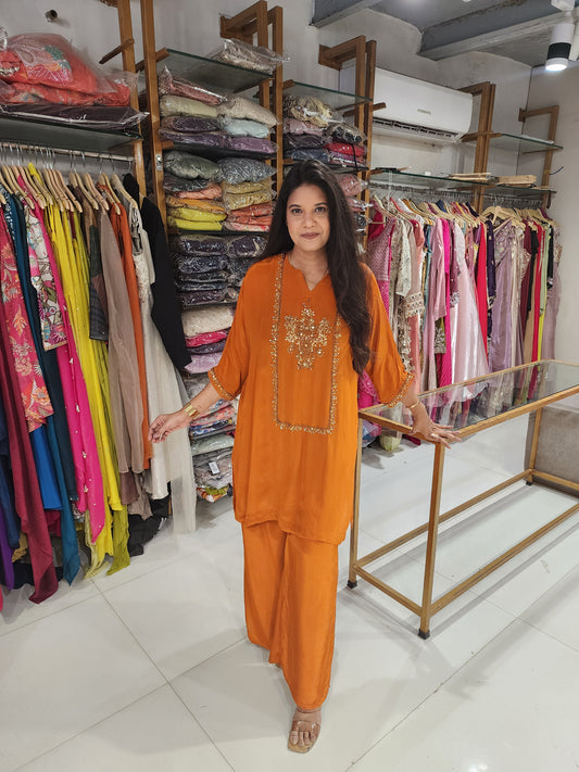 Baggy crepe co-ord set