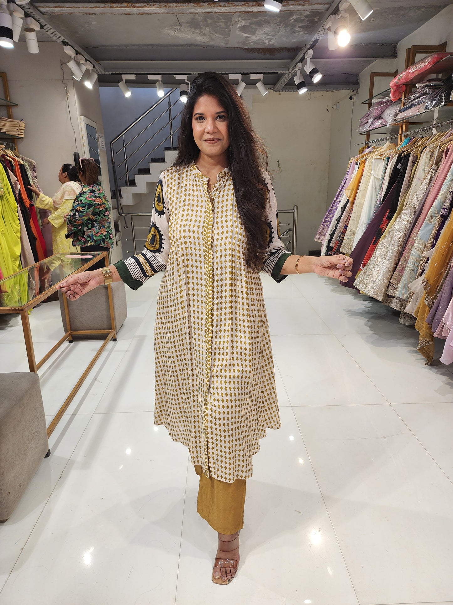 Muslin symmeterical co-ord set