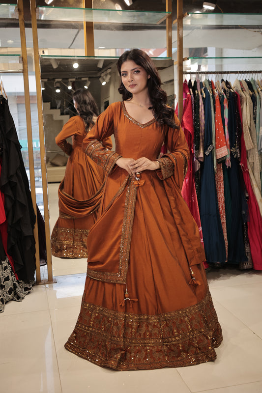 Masakali long anarkali maxi gown