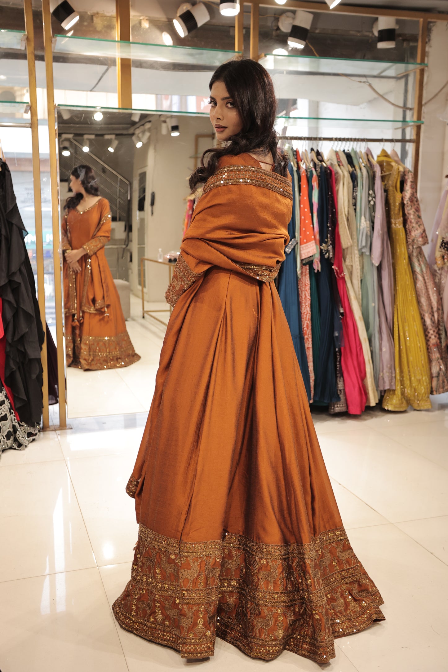 Masakali long anarkali maxi gown