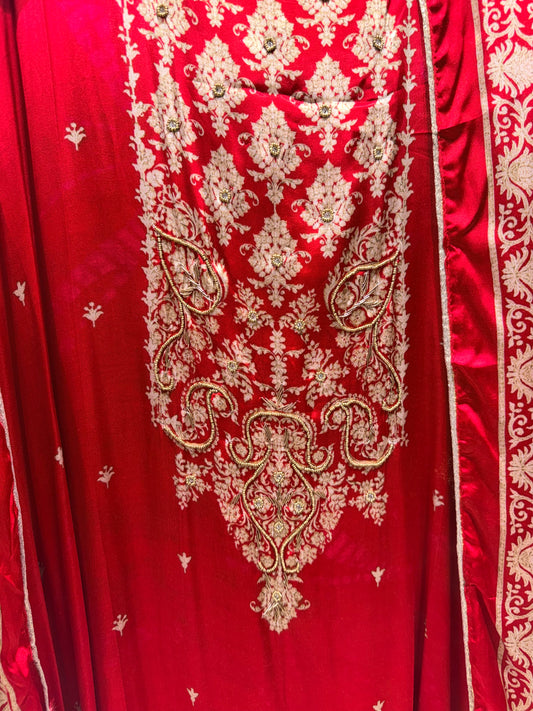 Gajji unstitched suit