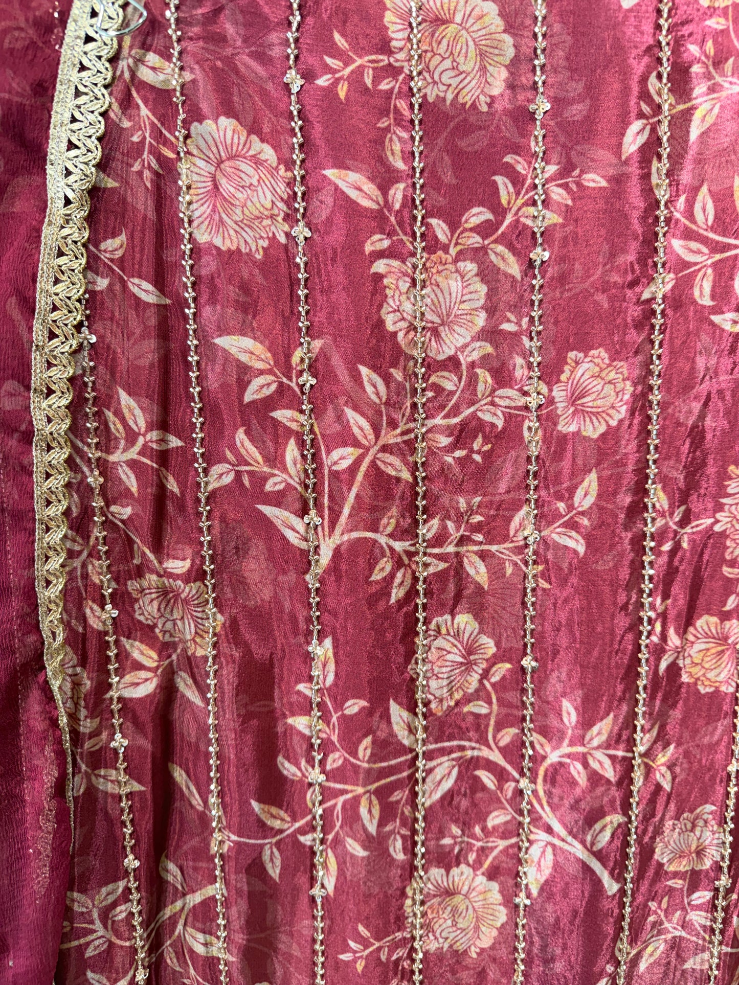 Crepe unstitched suit