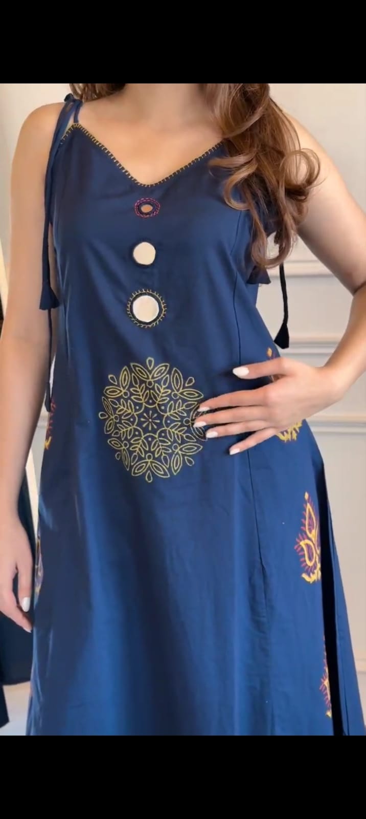 Blue step A line co-ord set