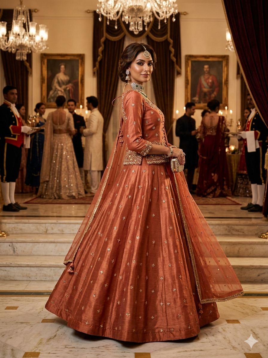 Pure organza tissue peplum dress