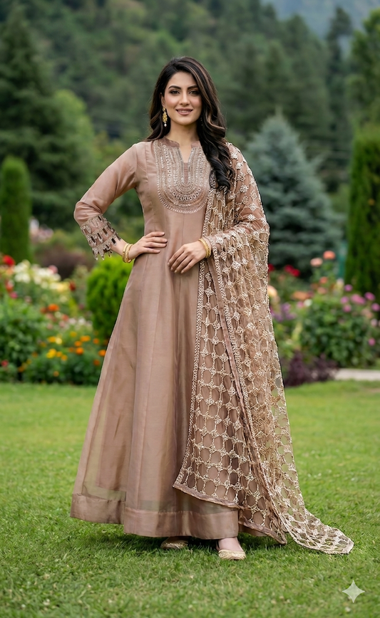 Kaleera anarkali suit