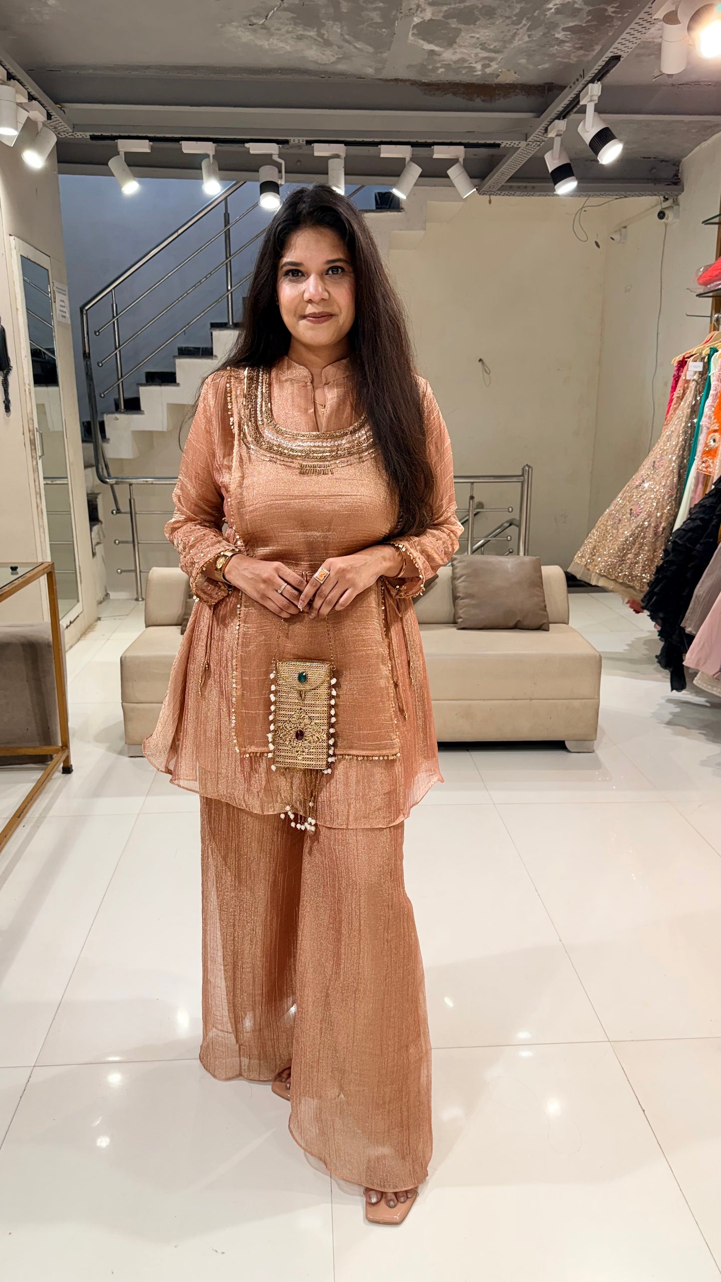 Attached flap co-ord set