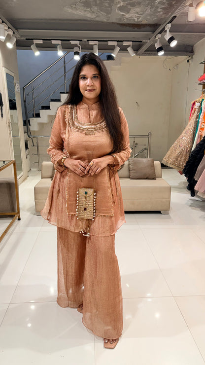 Attached flap co-ord set