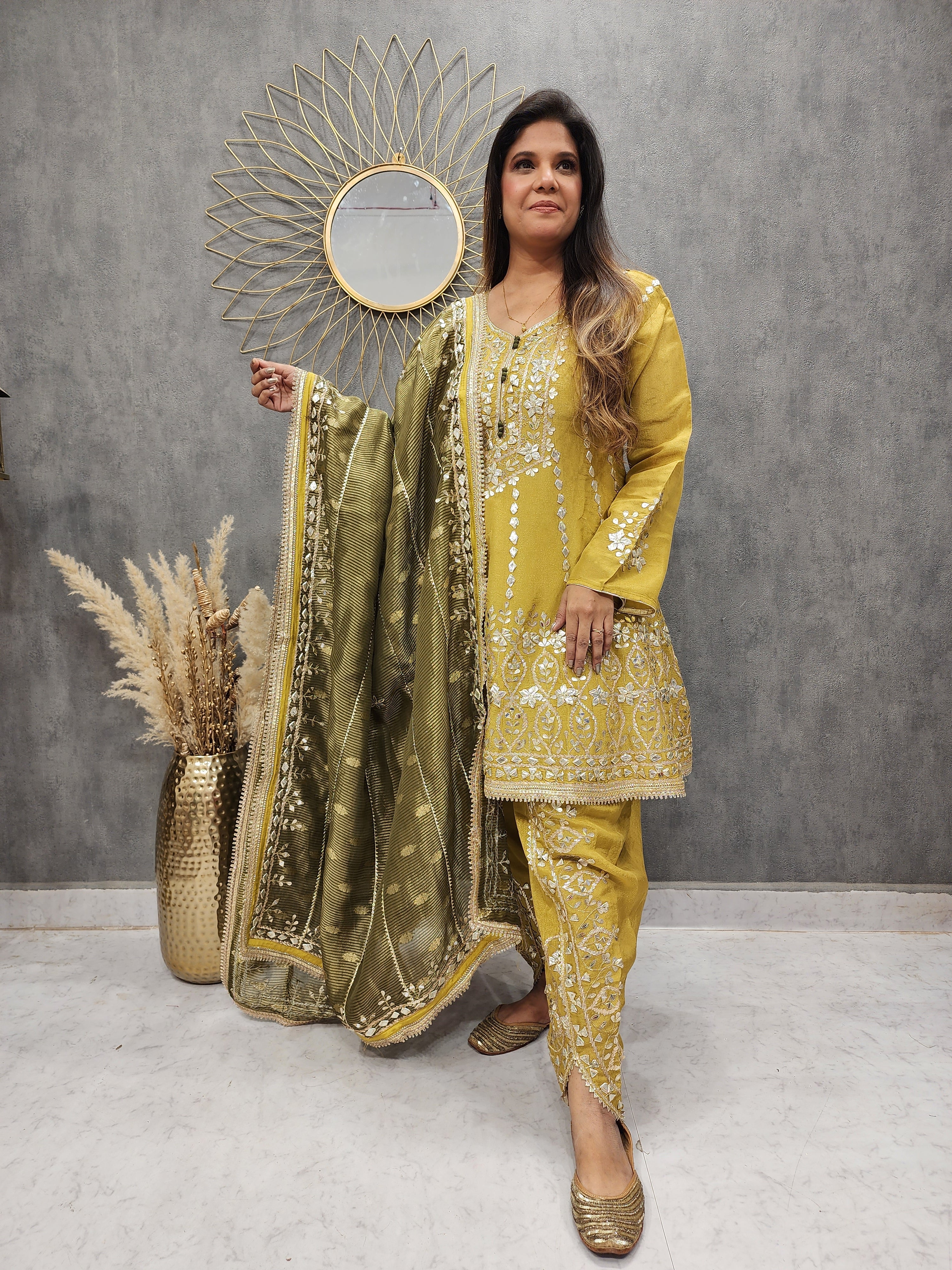 Haldi Mehndi Bridal Dress Ideas – The Odd Onee