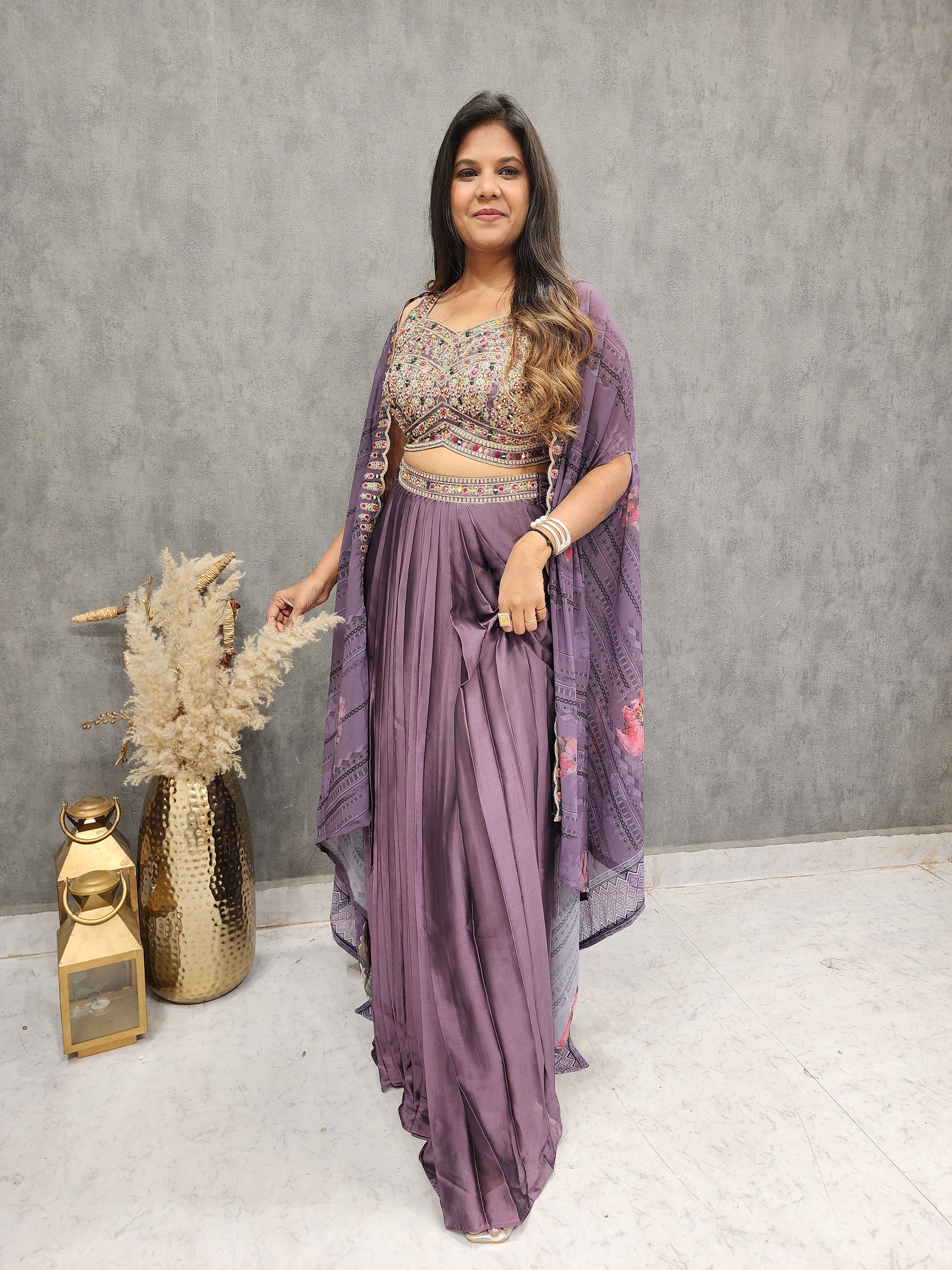 For Girls Ajio Indo Western Custom Fit In Custom Colors Designer Indo Western Dress With Sequin For Girls Ajio Indo Western Custom Fit In Custom Colors Designer Indo Western Dress With Sequin