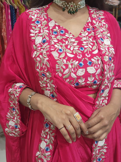3pc indowestern dress