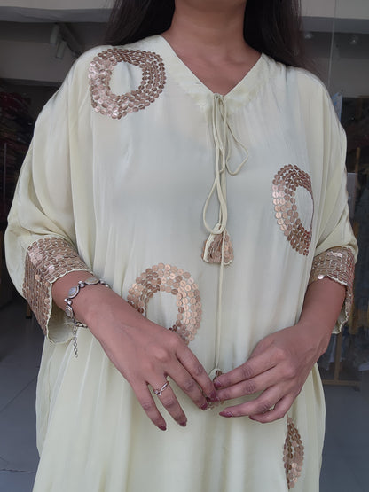 Pista green bling baggy co-ord set