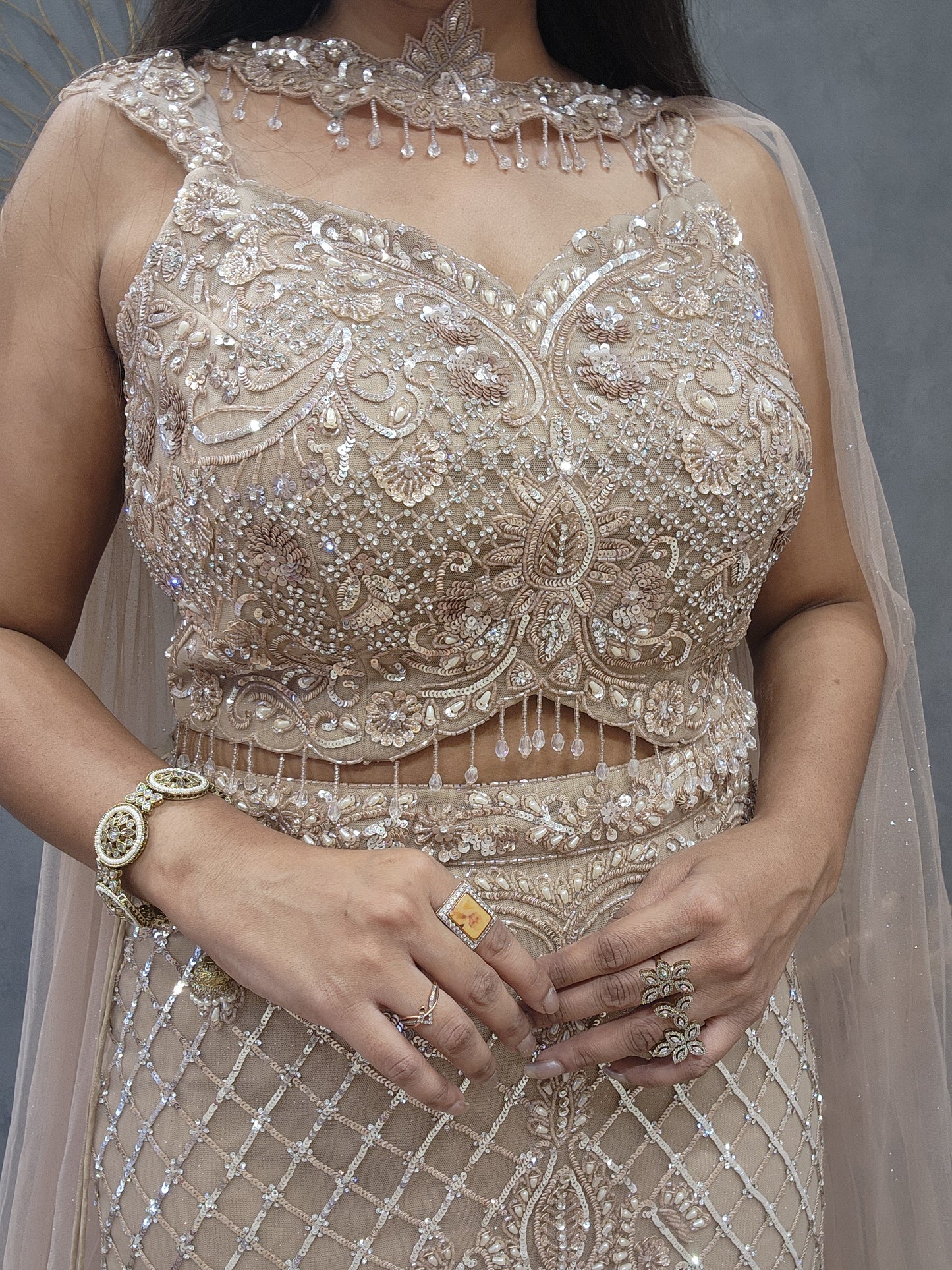 Diva fishcut Embroided lehenga
