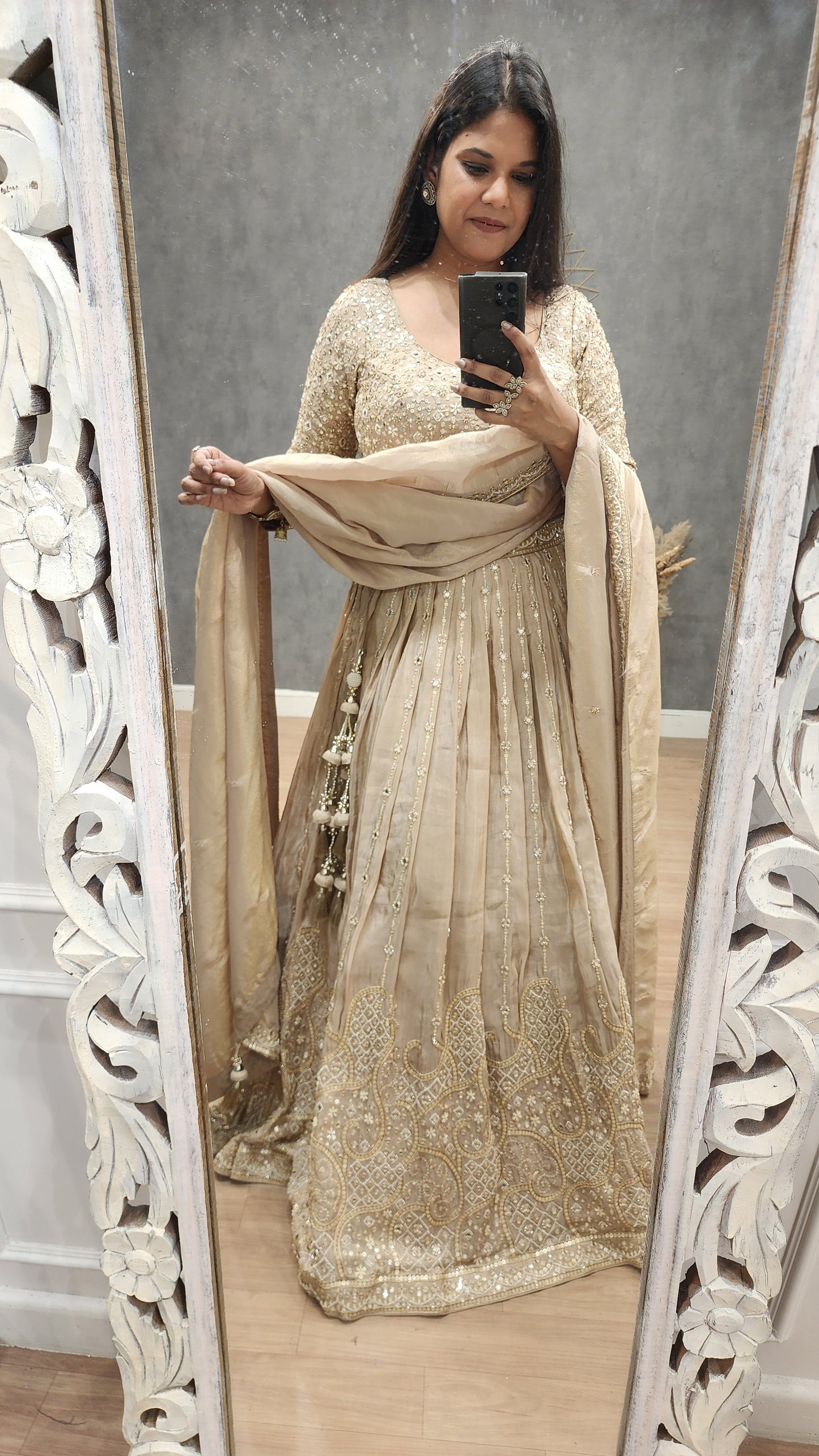 Jannat Ivory lehenga set
