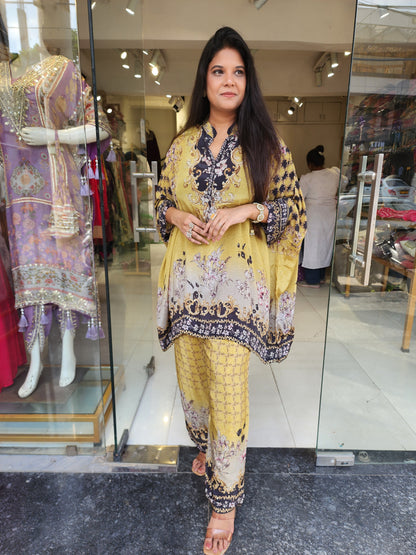 Nia printed baggy co-ord set