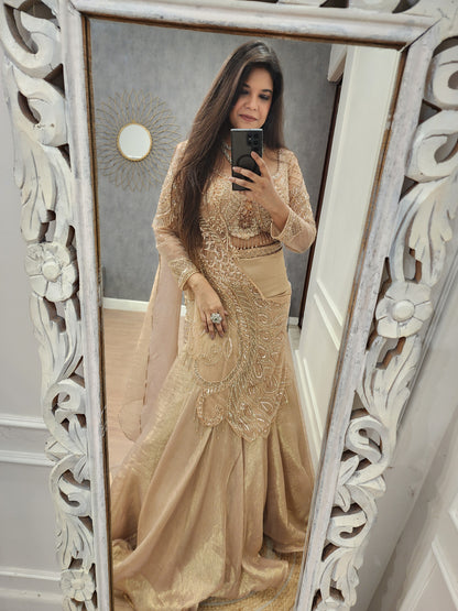 Nazakat fishcut lehenga