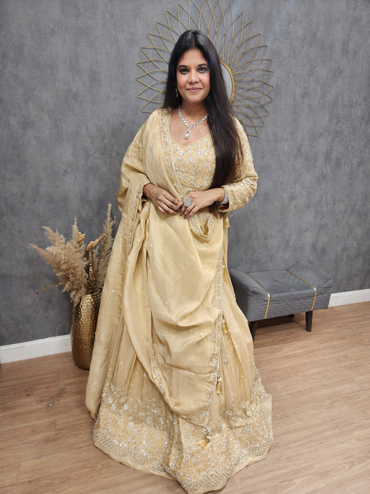 Royal embellished lehenga set