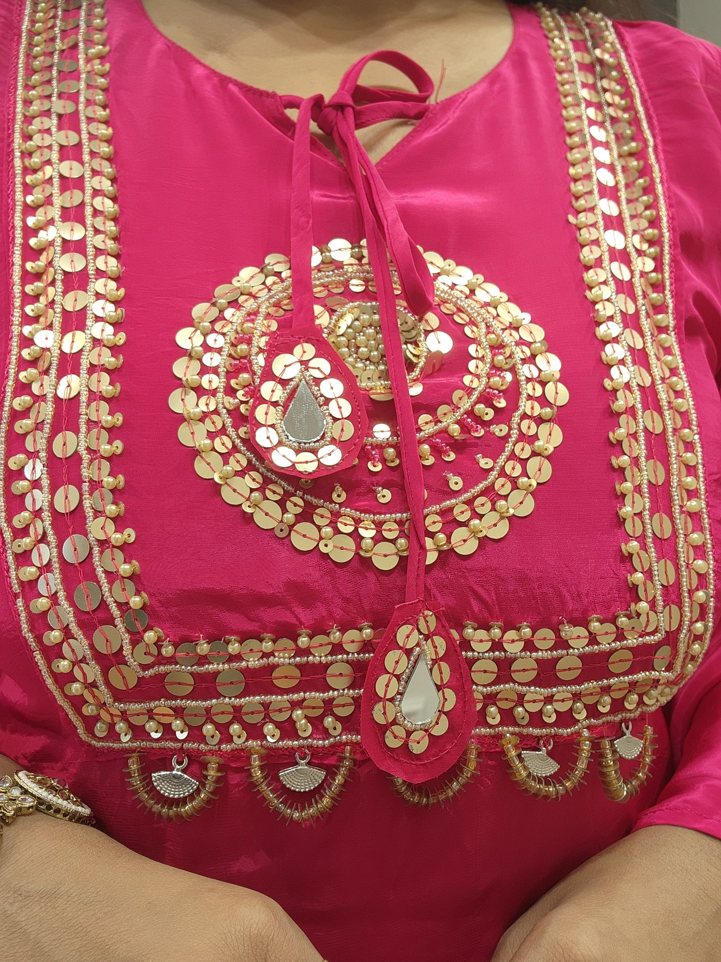 Shama pink tulip co-ord set