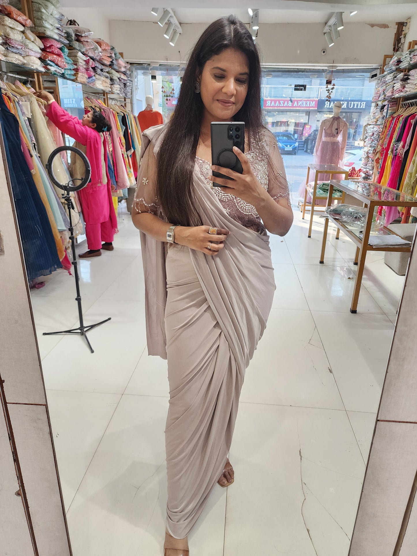 Drape saree