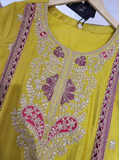 3pc straight suit