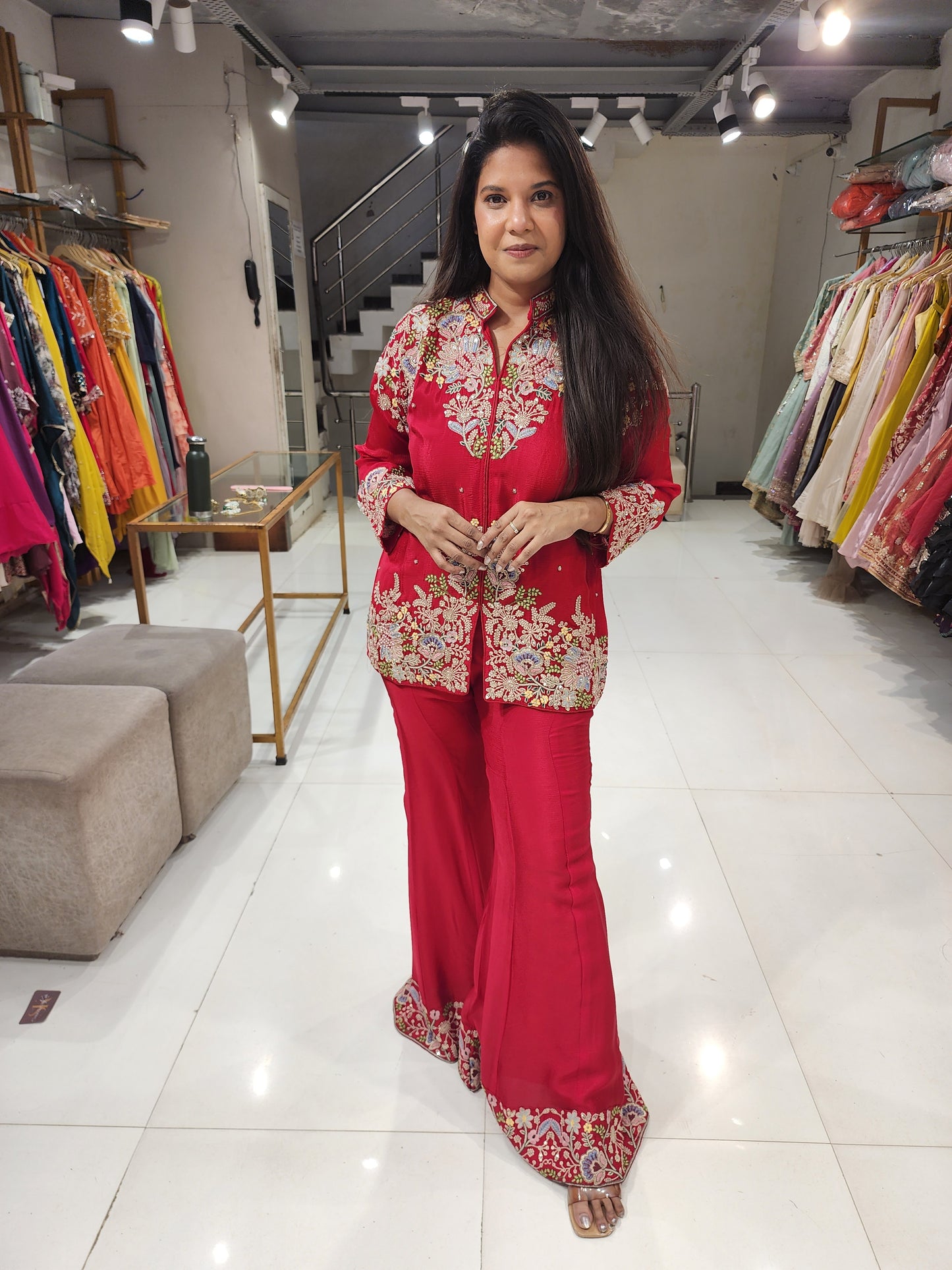 Carnival embroided co-ord set