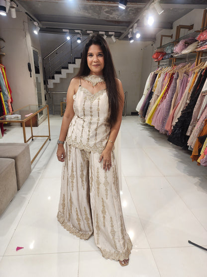 Old is gold co-ord set ( seperate sleeves not available)