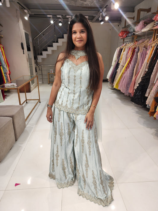 Old is gold co-ord set ( seperate sleeves not available)