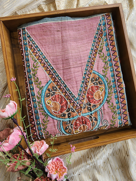 Jamdani unstitched suit