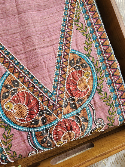 Jamdani unstitched suit