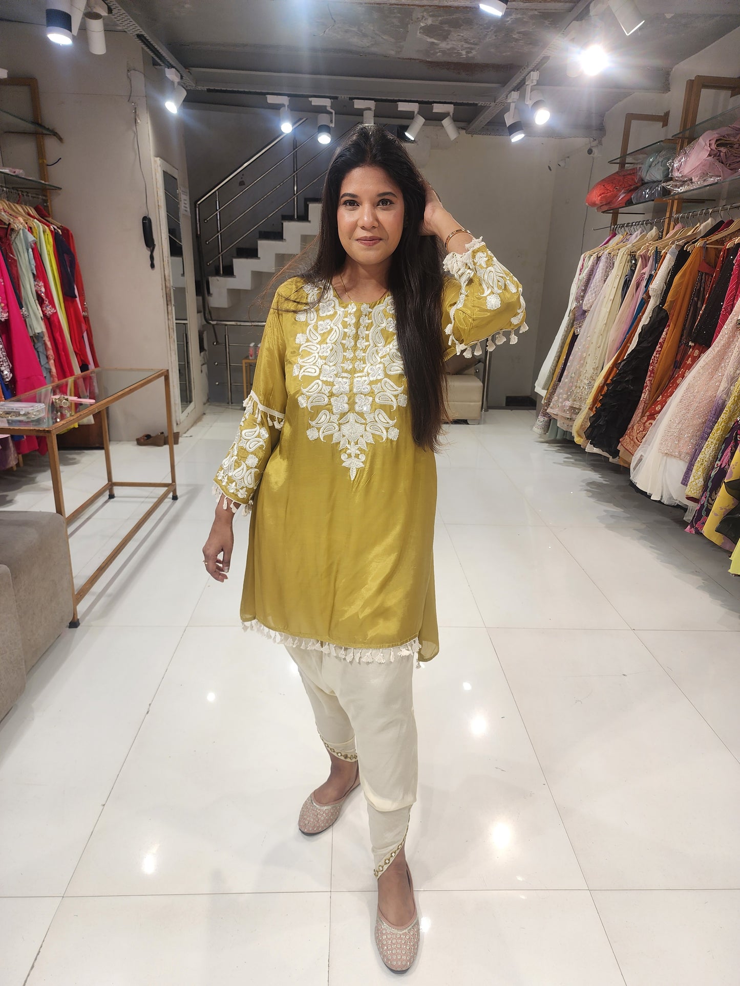 Tulip co-ord set muslin