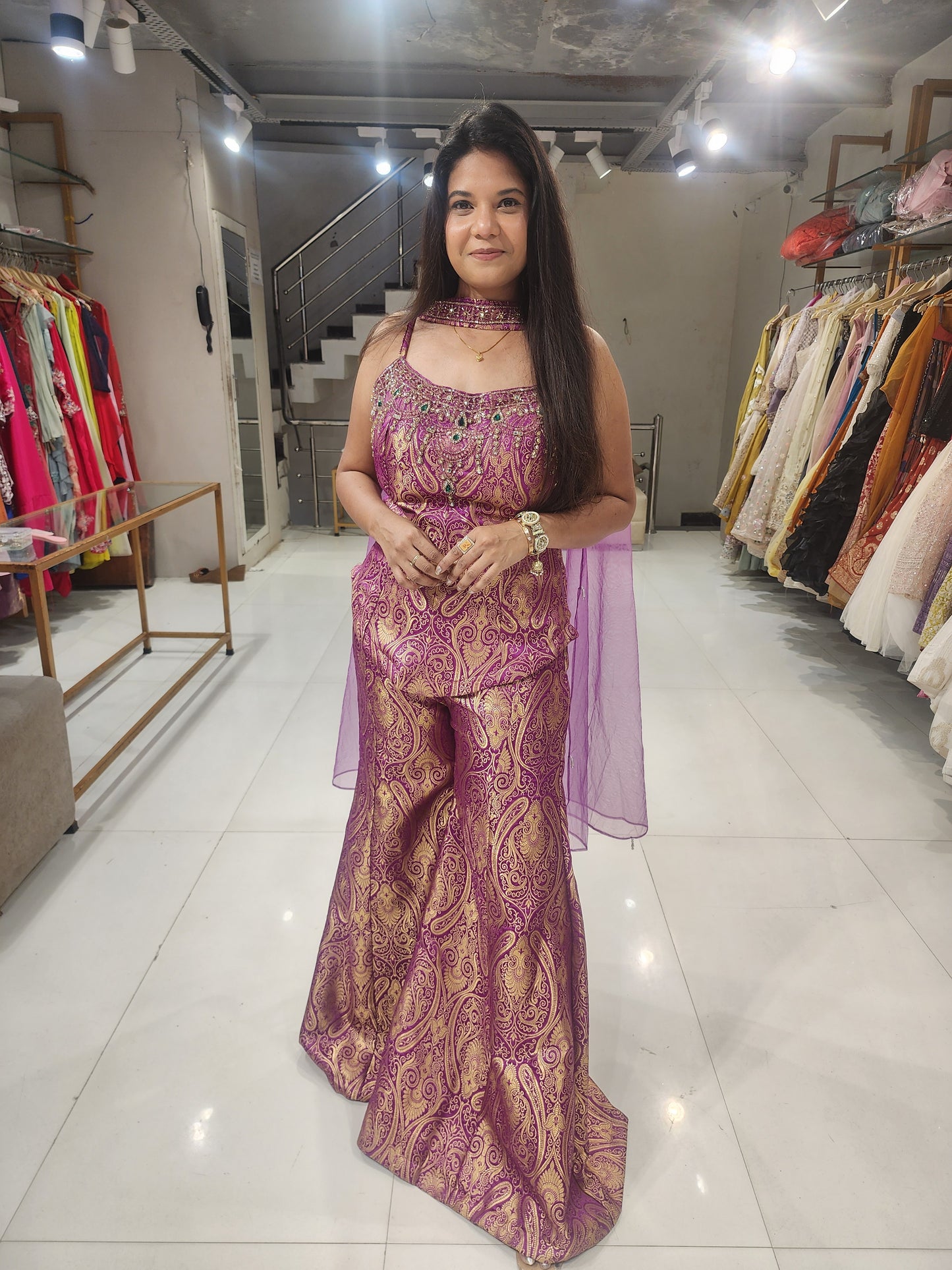 Carnival special necklace co-ord set