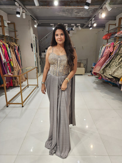 Corset one piece gown