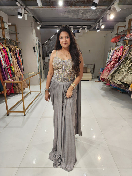 Corset one piece gown