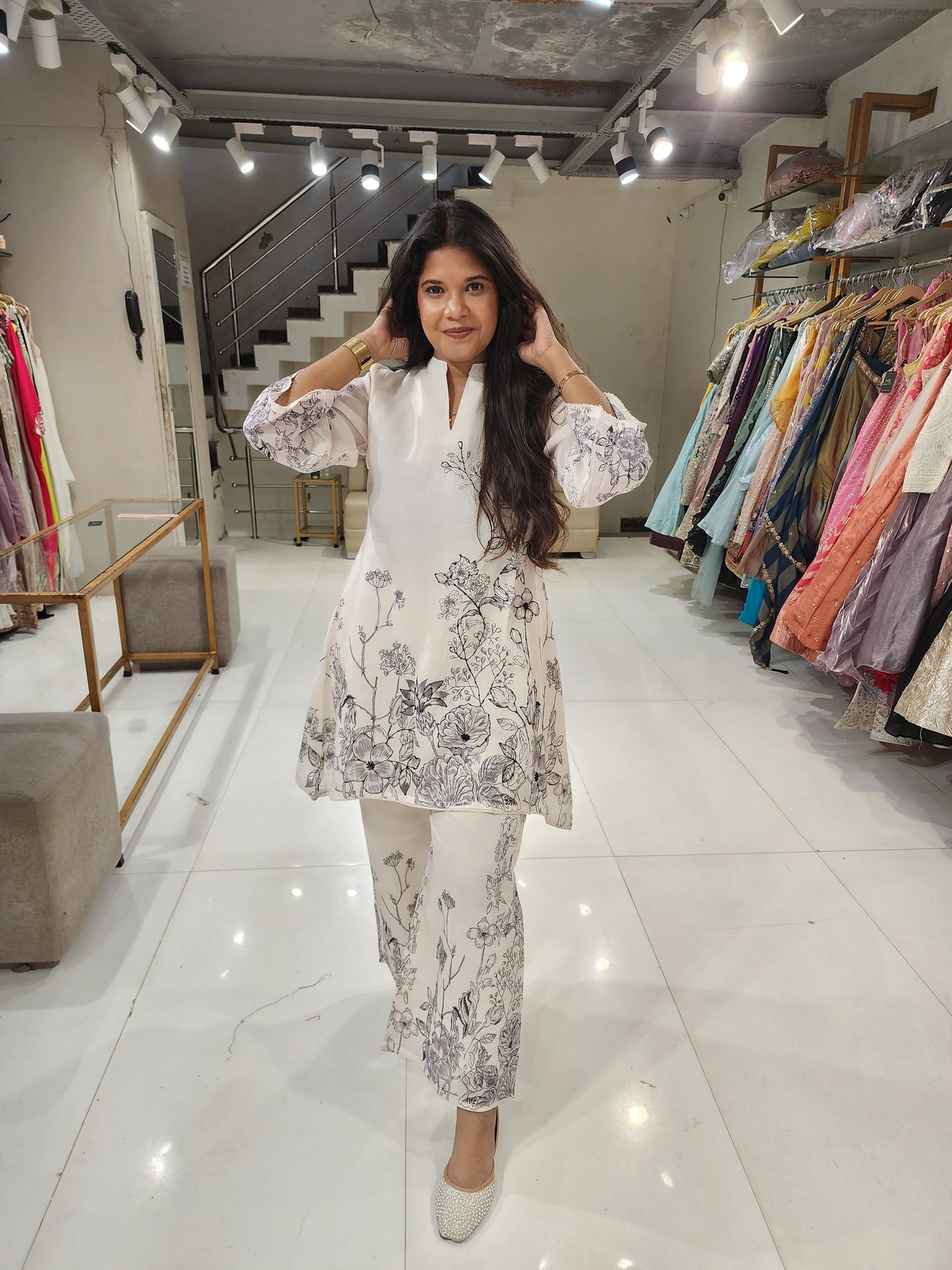 Mull printed co-ord set