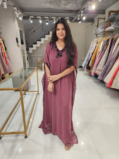 Ine piece long kaftaan dress