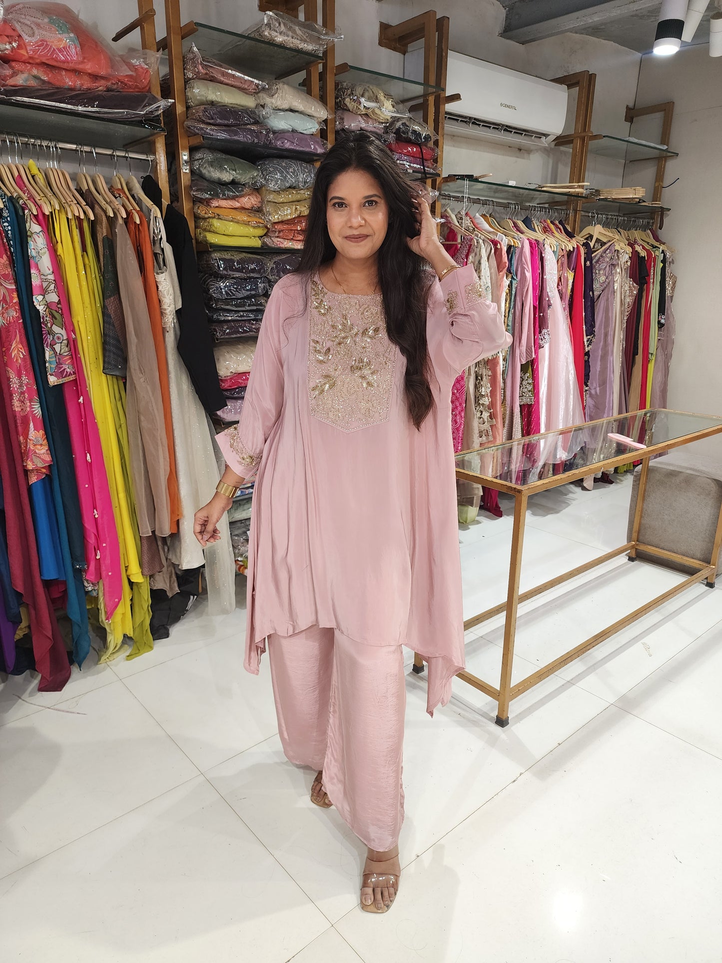 Baggy crepe co-ord set