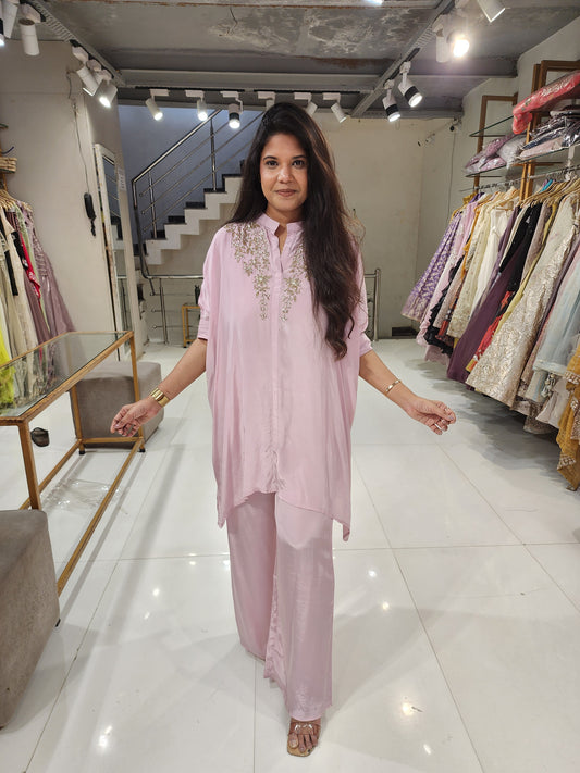 Baggy embroided co-ord set