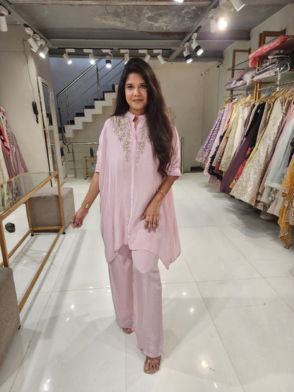 Baggy embroided co-ord set