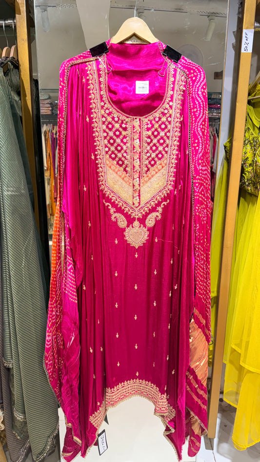 Gajji silk unstitched suits