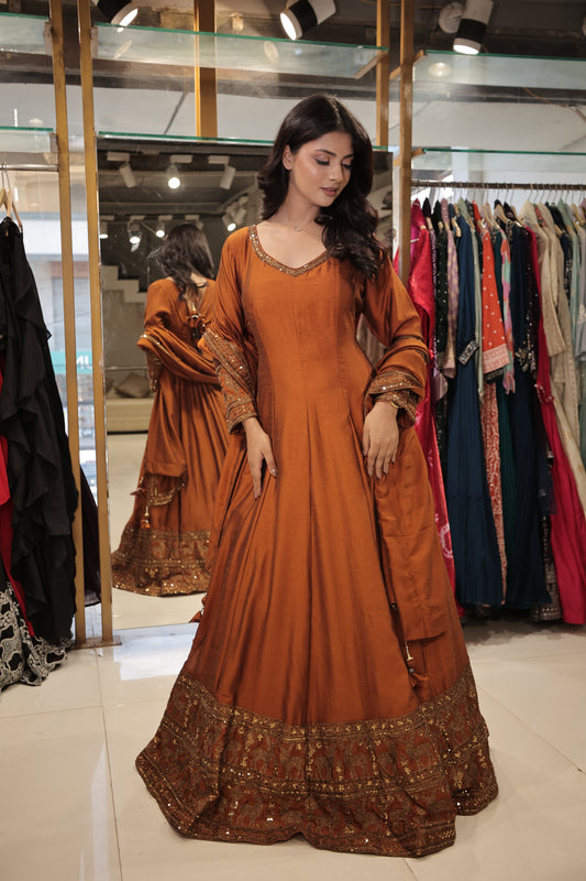 Masakali long anarkali maxi gown