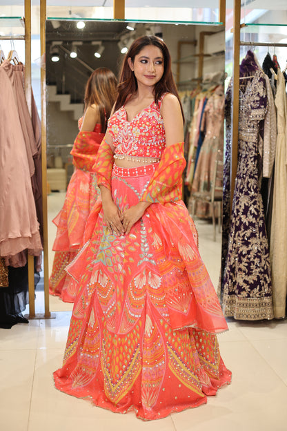 Carnival lehenga set