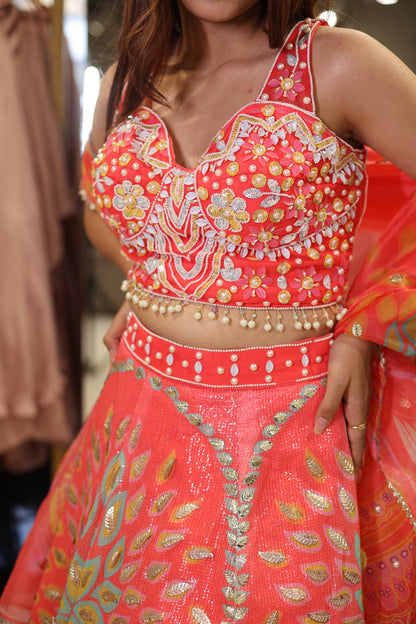 Carnival lehenga set